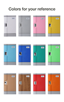 Promotion : Armoire de rangement moderne et durable en plastique ABS pour 6 personnes, étanche, idéale pour écoles, gymnases, bibliothèques et mobilier de plage