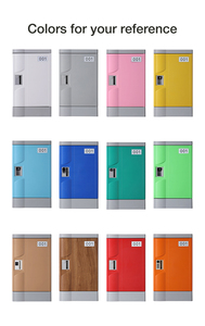 Promotion : Armoire de rangement moderne et durable en plastique ABS pour 6 personnes, étanche, idéale pour écoles, gymnases, bibliothèques et mobilier de plage - Product Image 4