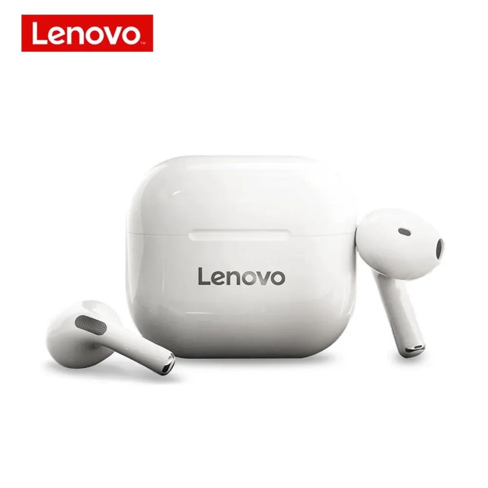 2022 New Original lenovo LP40 earbuds With Mic Handsfree Waterproof BT 5.0 TWS wireless bluetooth earphone headphone