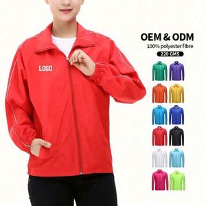 New Fashion 100%Polyester <b>Jackets</b> Men's Windbreaker <b>Jackets</b> for <b>Workers</b> or Volunteer Zipper Stand Collar <b>Jackets</b> - Product Image 5