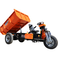 LK540 Mini camion à benne basculante électrique/moto cargo équipée de composants de base, moteur et moteur
