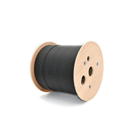 GJYXCH Interior 4 núcleos FTTH Cable de caída tipo arco autosuficiente Cable de fibra óptica de 4 núcleos Cable de fibra óptica juvenil