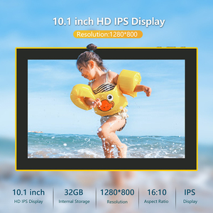 Marco de Fotos Digital WiFi de 10 Pulgadas con Luz LED, Memoria de 32 GB, Marco Inteligente <span class=keywords><strong>para</strong></span> Compartir Fotos Familiares con las Aplicaciones Frameo - Product Image 4