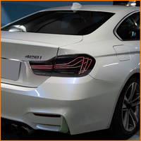 Pour BMW Série 4 F32 F36 2013-2020, ensemble de feux arrière à LED séquentiels OLED style M4 CSL avec effet écailles de dragon flottantes, pour mise à niveau des feux arrière