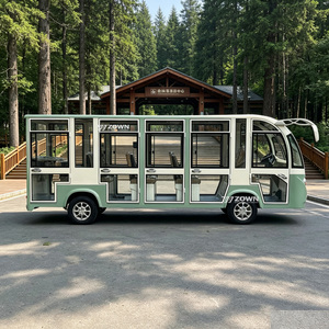 Bus touristique 100% électrique pour 11 à 17 passagers, autonomie super longue pour un service de tourisme continu toute la journée - Product Image 1