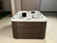 Meistverkaufter 1,8m 3-Personen Acryl-Whirlpool mit 38 Düsen Digitale Steuerung Luxuriöser Outdoor-Spa-Whirlpool