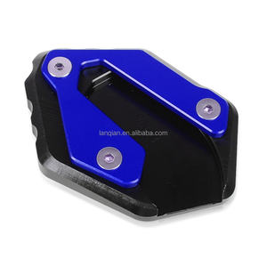 Accesorios para motocicleta soporte lateral agrandar para Yamaha pata de cabra <span class=keywords><strong>Tracer</strong></span> <span class=keywords><strong>7</strong></span> Placa de almohadilla de extensión Tracer7 GT YZFR7 YZF R7 - Product Image 1
