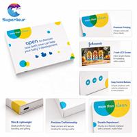 Superlieur A5 7 pouces HD LCD écran vierge noir brochure vidéo numérique pour la publicité carte de voeux livre mariage vidéographie