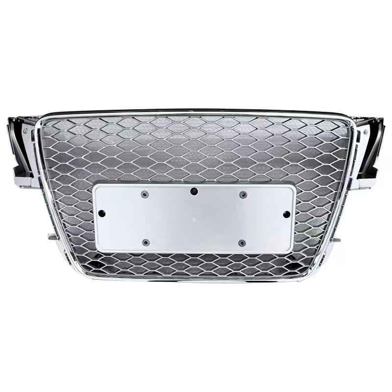 Chrome & Silver Mesh