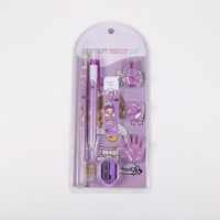 Ensemble de papeterie pour enfants Yichen modèle 008 en gros – Kit de fournitures scolaires avec gomme et taille-crayon pour étudiants