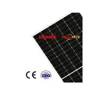 nuuko factory mono PV N Type Tier 1 Solar Power Energy Panels with Longi Solar Cells
