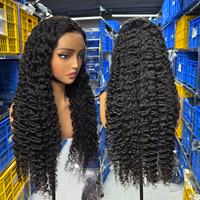Perruques de cheveux vietnamiens bruts 15A, 100 % cheveux humains, vente en gros de perruques de cheveux humains vierges, meilleur fournisseur de perruques bouclées birmanes HD Lace