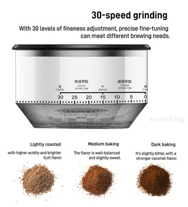 Machine à café semi-automatique noire, machine à expresso pour la maison, le magasin, le <span class=keywords><strong>bureau</strong></span>, avec mousseur à vapeur haute pression - Product Image 4