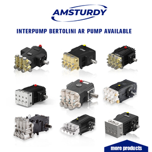 مضخة غسيل ضغط عالي تريبليكس 100 بار 11 لتر/دقيقة W98 WS98 WBL1111 130 بار 1900 رطل لكل بوصة مربعة 2.1 غالون في الدقيقة لغسيل السيارات (AR <span class=keywords><strong>Pump</strong></span> Interpump Bertolini) - Product Image 2