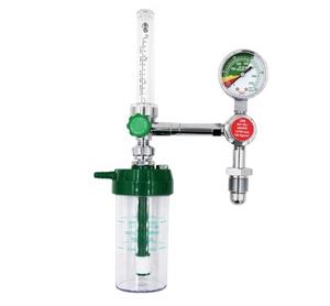 Billig heiß verkaufen Lovtec QF-7D <span class=keywords><strong>Gas</strong></span> regler Preis ventil Aluminium cga540 medizinischen Sauerstoff regler mit Flasche - Product Image 1
