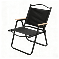 Chaise pliante de camping portable moderne avec tissu Oxford et cadre en acier carbone, sac de rangement pour utilisation en extérieur, pique-nique et plage