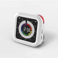 Timer Dapur Digital Magnetik Visual Pomodoro Cube Detik Menit Jam Timer Fokus Belajar untuk ADHD Anak-anak Pelajar
