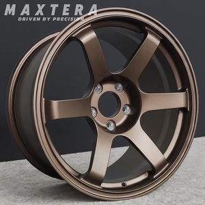 Kustom 5x120 5x112 tempa Volk balap Te37 SL roda untuk BMW M340i M2 F87 M3 F80 G80 E92 M4 F82 Tesla Model <span class=keywords><strong>3</strong></span> vw Golf Alloy Rims - Product Image 1