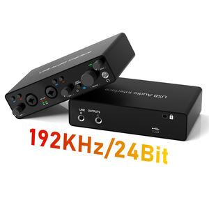 Ensemble complet de microphone à condensateur de studio professionnel, <span class=keywords><strong>casque</strong></span>, interface audio USB, carte son, kit d'enregistrement de podcast - Product Image 2