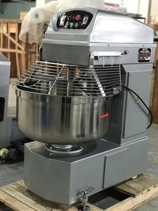 듀얼 모터 이중 속도 산업용 반죽 믹서기 광저우 공장 130L 50kg 상업용 스파이럴 믹서 - Product Image 3