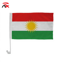 2026 Sport Kurdistan Décoration drapeau national Collier Porte-clés Capes Coques de téléphone pour événements sportifs
