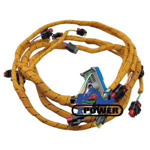 Nouveau faisceau de câbles noir XPower 2964617/296-4617 pour moteur C6.4 3066 compatible avec les excavatrices sur chenilles 323D 320D 320DL 321D 323DL - Product Image 1