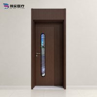 Pintu Baja Modern Dushi Medical untuk Rumah Sakit, Hotel, Aula, Interior, Bengkel, Ruang Bersih, Tahan Air, Antibakteri, Tahan Api, Fiberglass