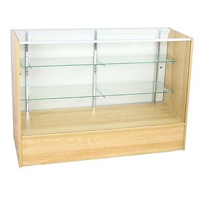 Bán buôn Thêm xem kính hiển thị trường hợp <span class=keywords><strong>Showcase</strong></span> MDF truy cập bằng gỗ cho cửa hàng bán lẻ hiển thị - Product Image 1