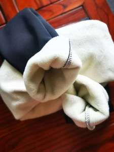 New Arrival Winter Thick Plush <strong>Fluffy</strong> Fuzzy Warm Women's <strong>Leggings</strong> Solid Skin Friendly Casual Yoga Pants with Logo on Waist - Product Image 3