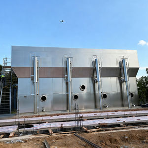 Integrated Gravity <b>Water</b> Treatment Equipment Pump PLC for Hotels Manufacturing Plants 150T/Hour PVDF Sewage Treatment System - Product Image 1