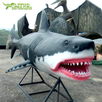 Requin en caoutchouc anibique, surdimensionnable, mannequin en plastique