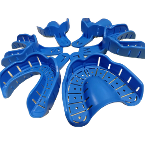 Colorful Dental Plastic Autoclave Dental Impression Tray