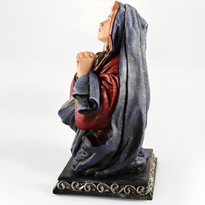 Productos en Stock, Estatuas Religiosas Católicas, Icono de la Virgen María Cristiana en Resina, Dama de las Siete Espadas, 11.8'' de Alto, Madre de las Llaves - Product Image 5