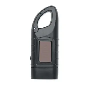 Linterna solar SLUZ con manivela, gadgets ecológicos - Product Image 2