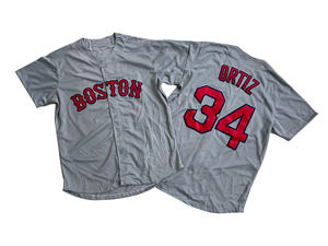 Camisetas Personalizadas de los Medias Rojas de <span class=keywords><strong>Boston</strong></span> de la Liga Americana para Hombre y Mujer, Ropa de Fanáticos Personalizable con Logotipos Bordados e Impresos - Product Image 3