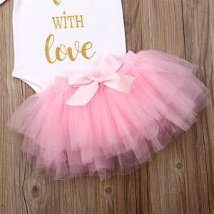 Conjuntos de Ropa para Niños, Ropa de Bebé, Faldas Tutú de Verano para Niñas, Traje Romper de China - Product Image 5