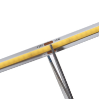 Cordes lumineuses de bande de LED COB de haute qualité flexibilité sans points 24V/12V 320/400 LEDs/m IP20 contrôle intelligent à intensité variable