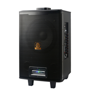 ลำโพงแบบไร้สายใช้งาน80W แบบรถเข็นแบตเตอรี่สีฟ้าใบรับรอง CE - Product Image 3