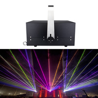 Luz Láser Profesional RGB 21/30W IP65 para Exteriores con Control Remoto por Aplicación Móvil, para Discotecas, Escenarios, Teatro, Bodas, Clubes Nocturnos, Espectáculos y Fiestas