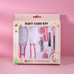 Nuevo <span class=keywords><strong>Kit</strong></span> de Cuidado para Bebés, Accesorios para el Cuidado del Bebé, Cepillo para Uñas, Cepillo para el Cabello, Cepillo para <span class=keywords><strong>Baño</strong></span>, Cepillo para la Piel, Set de Cuidado Personal - Product Image 4