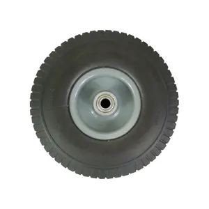 Drop Wheel SS 254mm 10inch Puncture Proof Airless Polyurethane Foam Wheels