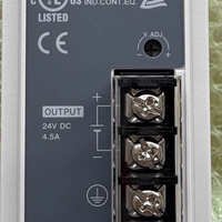 Fuente de Alimentación para Riel DIN MS2-H100, 24VDC, Conmutación Industrial, Panel Industrial, Distribución de Energía 24VDC para Riel DIN
