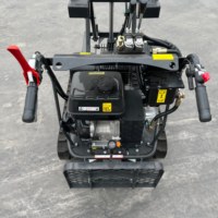 Multifunktionaler 500KG Mini-Dumper Hydraulischer Raupentransporter Geländegängiger Kettentransporter für Bauarbeiten