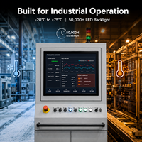 Módulo de Pantalla LCD TFT Industrial de 15 Pulgadas, 1024*768 IPS LVDS 20 Pines JD9168S, Pantalla LCD de 400 Nit para Control de Automatización HMI