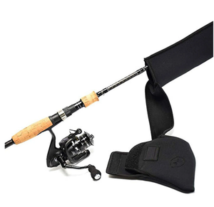 Suministro de fábrica portátil logotipo personalizado cubierta de caña de pescar plegable duradero funda protectora de neopreno para peces - Product Image 5