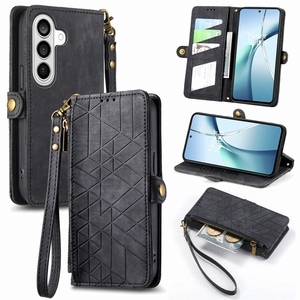 เคสกรอบกระเป๋าสตางค์สไตล์เรขาคณิตสำหรับ Samsung Galaxy S26FE/S26/S25 EDGE เคสที่ใส่แอร์การ์ด iPhone 17 - Product Image 6