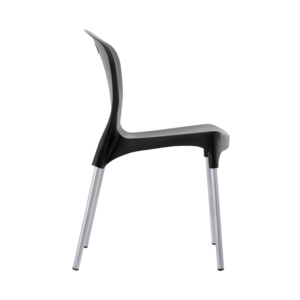 Colorful Plastic <strong>Dining</strong> <strong>Chairs</strong> Stackable Factory Directly Modern Cheap Design <strong>Red</strong> Plastic Metallic Legs Outdoor <strong>Chair</strong> - Product Image 3