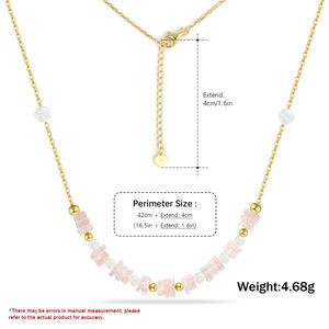 Vente en gros tendance Ensemble de bijoux pour femmes en or 18 carats Ensemble de bijoux de luxe pour filles Collier Boucles d'oreilles Bracelet - Product Image 3