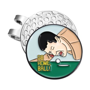Clip de casquette pour marqueur de balle de golf, accessoires de golf pour hommes, tampon de balle de golf, cadeaux de golf amusants, clip de casquette Happy Golf - Product Image 6
