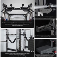 Mesin Smith Multifungsi SK Commercial, Power Rack, Cable Crossover, Functional Trainer untuk Pusat Kebugaran, OEM ODM China